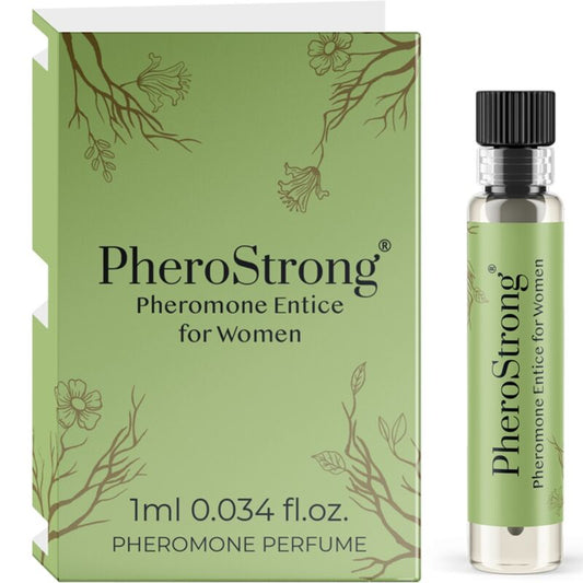 PHEROSTRONG - PROFUMO AI FEROMONI ENTICE DA DONNA 1 ML - PHEROSTRONG | Lingerie Harness Boutique