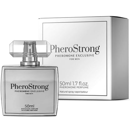 PHEROSTRONG - PROFUMO AI FEROMONI ESCLUSIVO PER UOMO 50 ML - PHEROSTRONG | Lingerie Harness Boutique