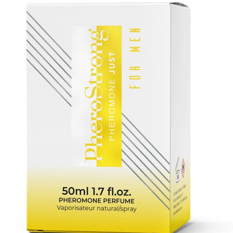 PHEROSTRONG - PROFUMO AI FEROMONI SOLO PER UOMINI 50 ML - Lingerie Harness Boutique | Lingerie Harness Boutique