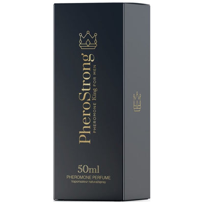 PHEROSTRONG - PROFUMO AI FEROMONI KING PER UOMO 50 ML - PHEROSTRONG | Lingerie Harness Boutique
