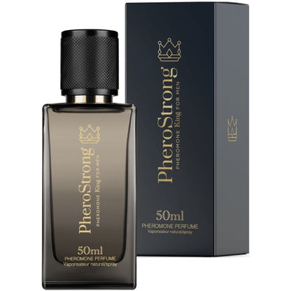 PHEROSTRONG - PROFUMO AI FEROMONI KING PER UOMO 50 ML - PHEROSTRONG | Lingerie Harness Boutique