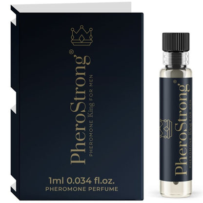 PHEROSTRONG - PROFUMO AI FEROMONI KING PER UOMO 1 ML - Lingerie Harness Boutique | Lingerie Harness Boutique