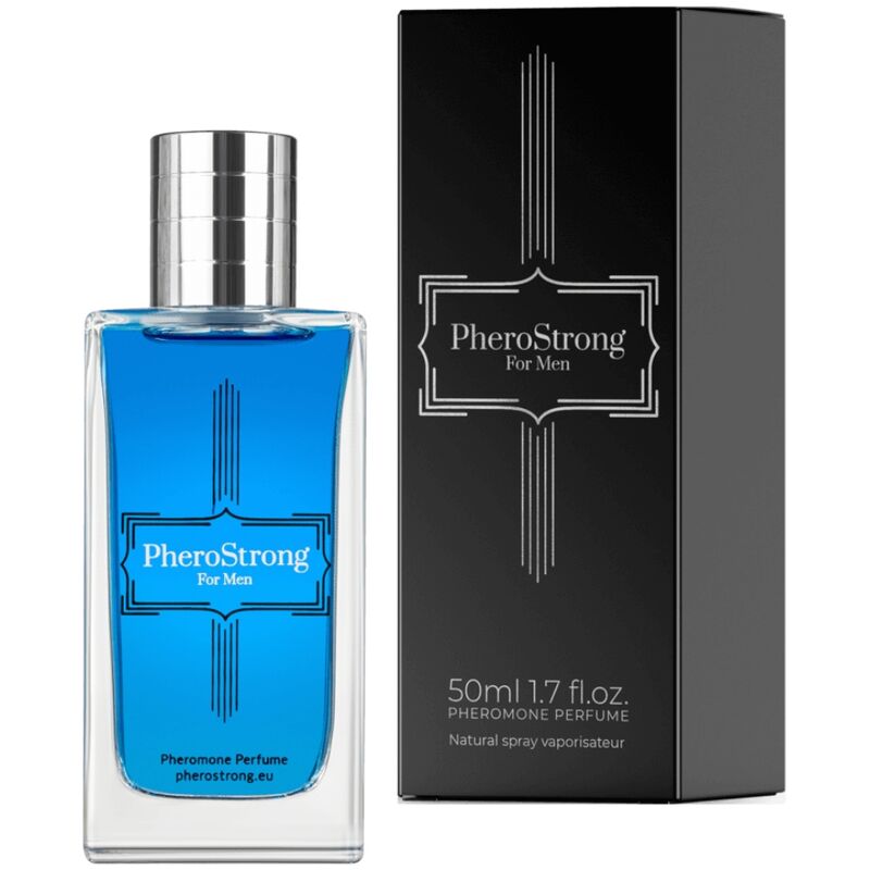 PHEROSTRONG - PROFUMO AI FEROMONI PER UOMO 50 ML - Lingerie Harness Boutique | Lingerie Harness Boutique