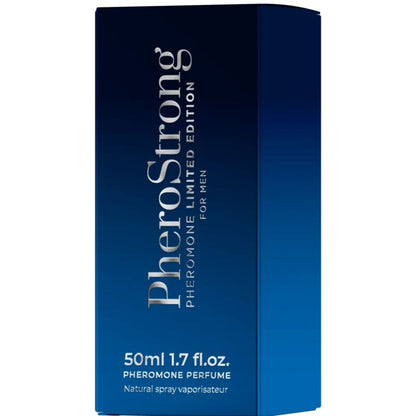 PHEROSTRONG - PROFUMO AI FEROMONI EDIZIONE LIMITATA PER UOMO 50 ML - PHEROSTRONG | Lingerie Harness Boutique
