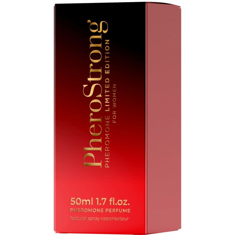 PHEROSTRONG - PROFUMO AI FEROMONI EDIZIONE LIMITATA PER DONNA 50 ML - Lingerie Harness Boutique | Lingerie Harness Boutique