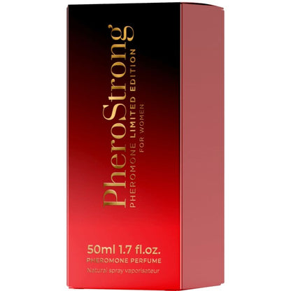 PHEROSTRONG - PROFUMO AI FEROMONI EDIZIONE LIMITATA PER DONNA 50 ML - Lingerie Harness Boutique | Lingerie Harness Boutique