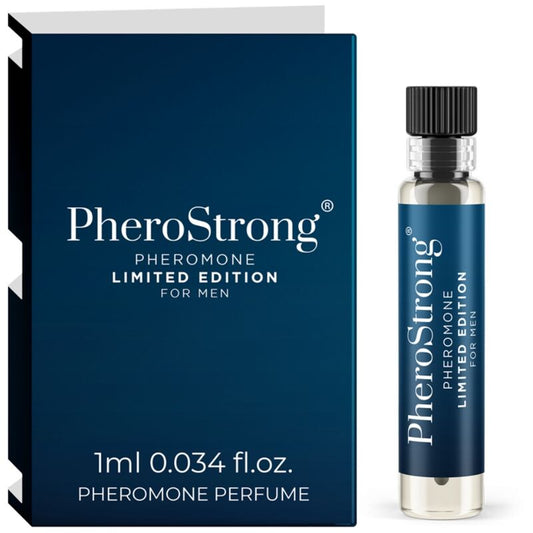 PHEROSTRONG - PROFUMO AI FEROMONI EDIZIONE LIMITATA PER UOMO 1 ML - Lingerie Harness Boutique | Lingerie Harness Boutique