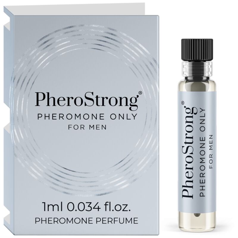 PHEROSTRONG - PROFUMO AI FEROMONI SOLO PER UOMINI 1 ML - PHEROSTRONG | Lingerie Harness Boutique