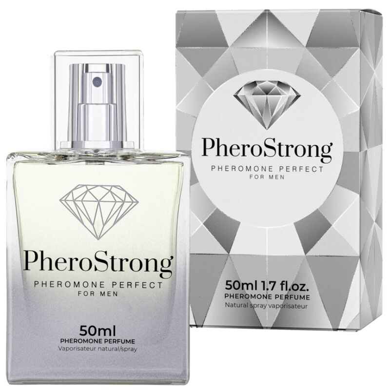 PHEROSTRONG - PROFUMO AI FEROMONI PERFETTO PER UOMINI 50 ML - Lingerie Harness Boutique | Lingerie Harness Boutique