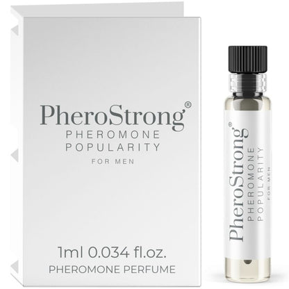 PHEROSTRONG - PROFUMO AI FEROMONI POPOLARE PER UOMINI 1 ML - Lingerie Harness Boutique | Lingerie Harness Boutique