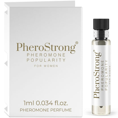 PHEROSTRONG - PROFUMO AI FEROMONI POPOLARE PER DONNE 1 ML - Lingerie Harness Boutique | Lingerie Harness Boutique