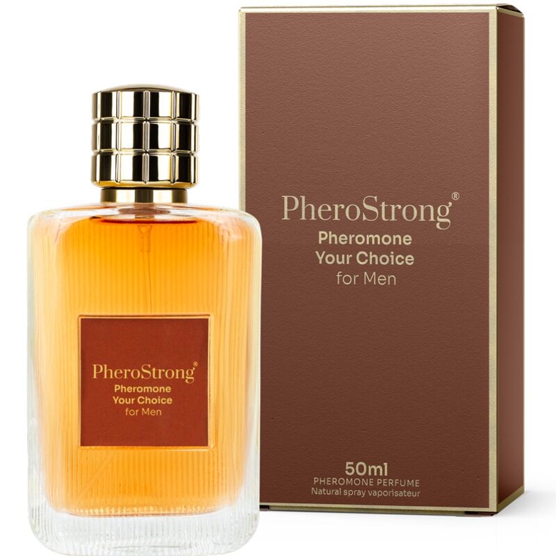 PHEROSTRONG - PROFUMO AI FEROMONI A TUA SCELTA PER UOMO 50 ML - PHEROSTRONG | Lingerie Harness Boutique