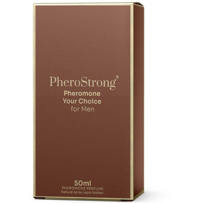 PHEROSTRONG - PROFUMO AI FEROMONI A TUA SCELTA PER UOMO 50 ML - PHEROSTRONG | Lingerie Harness Boutique