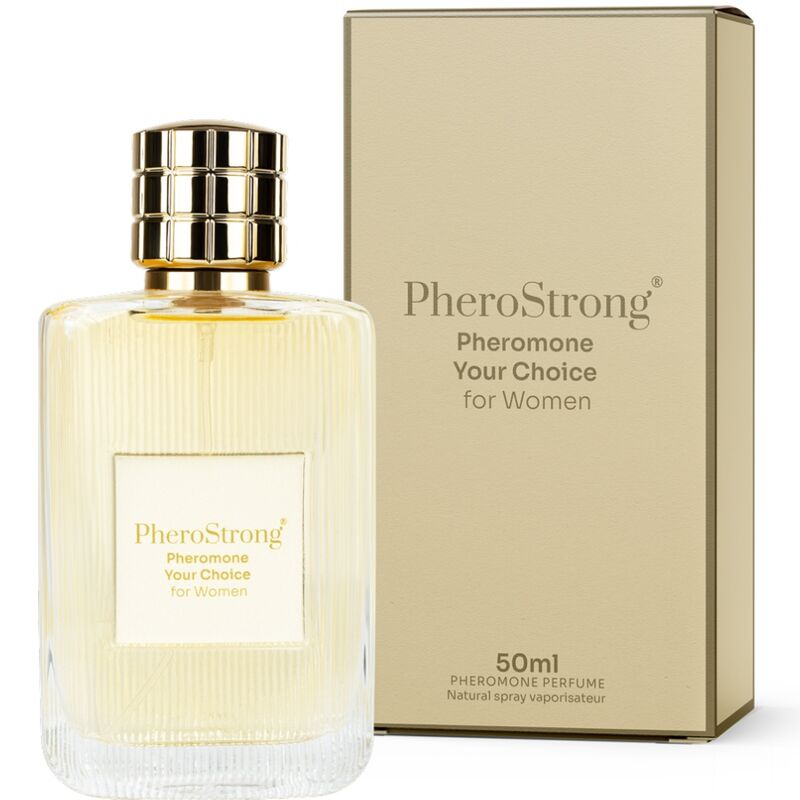 PHEROSTRONG - PROFUMO AI FEROMONI LA TUA SCELTA PER DONNA 50 ML - Lingerie Harness Boutique | Lingerie Harness Boutique