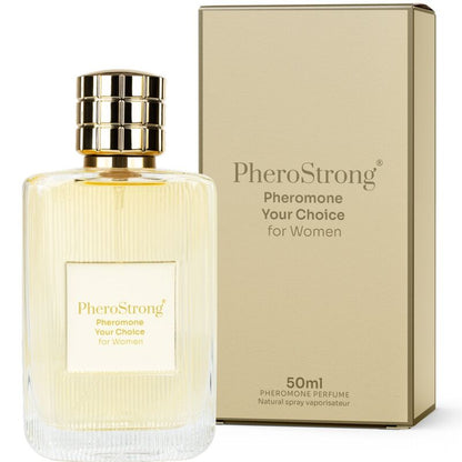 PHEROSTRONG - PROFUMO AI FEROMONI LA TUA SCELTA PER DONNA 50 ML - Lingerie Harness Boutique | Lingerie Harness Boutique