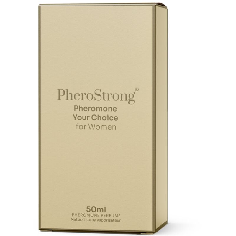 PHEROSTRONG - PROFUMO AI FEROMONI LA TUA SCELTA PER DONNA 50 ML - Lingerie Harness Boutique | Lingerie Harness Boutique