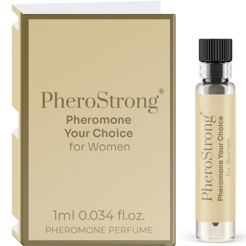 PHEROSTRONG - PROFUMO AI FEROMONI LA TUA SCELTA PER DONNA 1 ML - PHEROSTRONG | Lingerie Harness Boutique