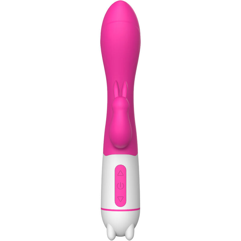 ARMONY - HAPPY VIBRATORE E STIMOLATORE CONIGLIO FUCSIA - ARMONY VIBRATORS | Lingerie Harness Boutique