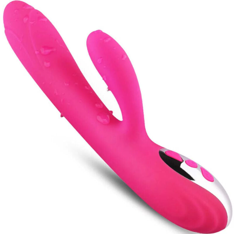 ARMONY - VIBRATORE E STIMOLATORE FLESSIBILE CON EFFETTO CALORE FUCSIA - ARMONY VIBRATORS | Lingerie Harness Boutique