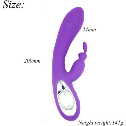 ARMONY - VIBRATORE CON ANELLO BELLA VIOLA CONIGLIO - ARMONY VIBRATORS | Lingerie Harness Boutique