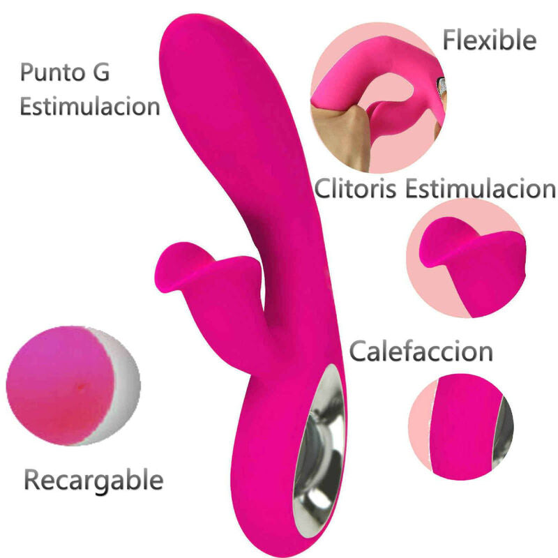 ARMONY - VIBRATORE DARO E STIMOLATORE PULL RING FUCSIA - ARMONY VIBRATORS | Lingerie Harness Boutique