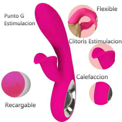 ARMONY - VIBRATORE DARO E STIMOLATORE PULL RING FUCSIA - ARMONY VIBRATORS | Lingerie Harness Boutique