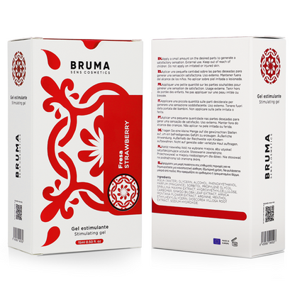 BRUMA - BALSAMO INTENSIFICANTE GUSTO FRAGOLA 15 ML - BRUMA | Lingerie Harness Boutique