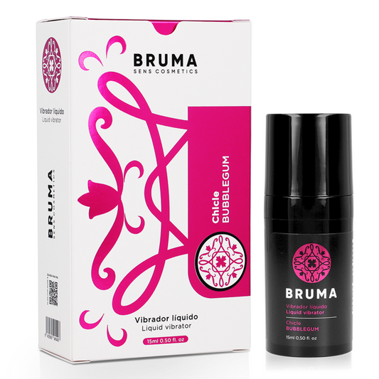 BRUMA - ULTRA SLIDING BUBBLEGUM LIQUID VIBRATOR 15 ML