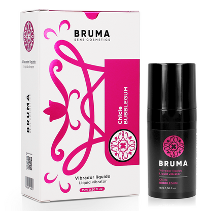 BRUMA - VIBRATORE LIQUIDO BUBBLEGUM ULTRA SCORREVOLE 15 ML - BRUMA | Lingerie Harness Boutique