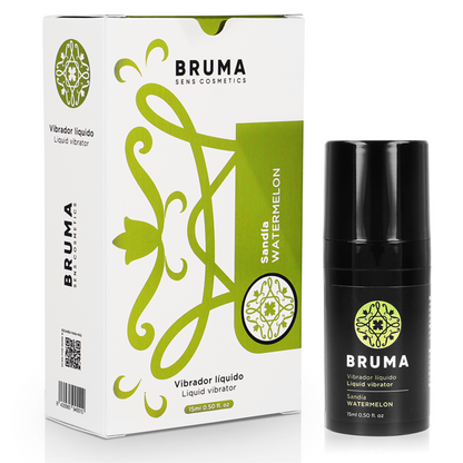 BRUMA - VIBRATORE LIQUIDO ULTRA SCORREVOLE ANGURIA 15 ML - BRUMA | Lingerie Harness Boutique