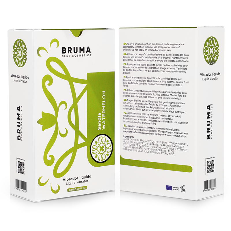 BRUMA - ULTRA SLIDING LIQUID VIBRATOR WATERMELON 15 ML