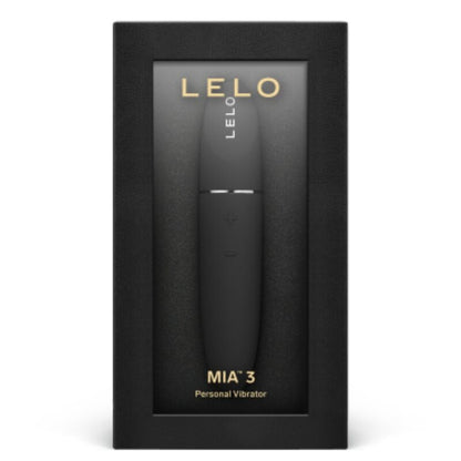 LELO - MIA 3 VIBRATORE PERSONALE NERO - LELO | Lingerie Harness Boutique