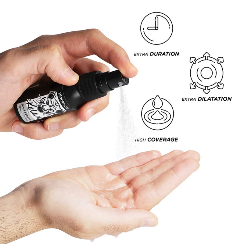 BLACK HOLE - SPRAY RILASSANTE ANALE EXPLORER 30 ML - BLACK HOLE | Lingerie Harness Boutique