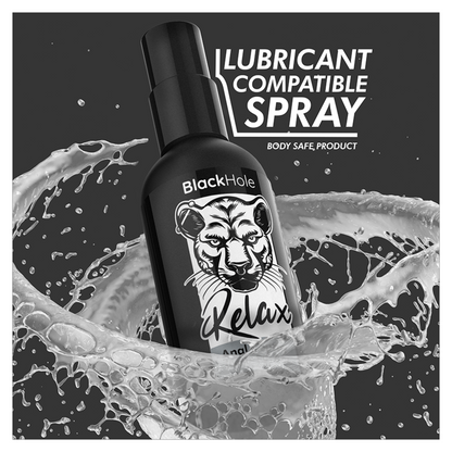 BLACK HOLE - SPRAY RILASSANTE ANALE EXPLORER 30 ML - BLACK HOLE | Lingerie Harness Boutique