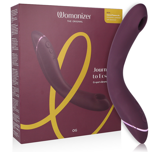 WOMANIZER - OG MELANZANA PUNTO G - WOMANIZER | Lingerie Harness Boutique