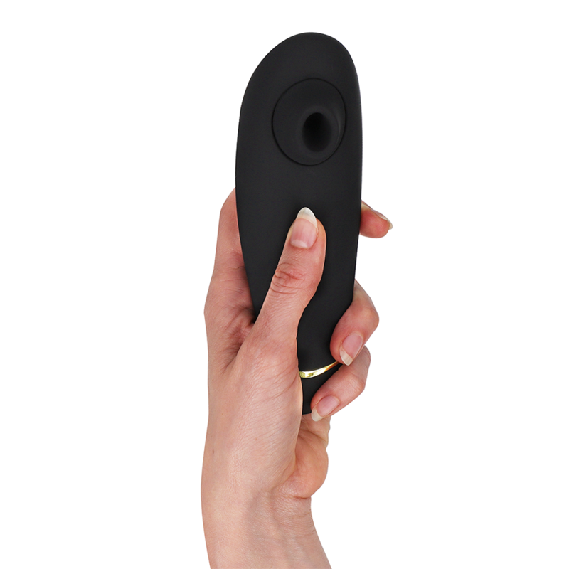 WOMANIZER - PREMIUM 2 STIMOLATORE CLITORALE NERO - WOMANIZER | Lingerie Harness Boutique