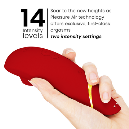 WOMANIZER - PREMIUM 2 STIMOLATORE CLITORALE BORDEAUX - WOMANIZER | Lingerie Harness Boutique