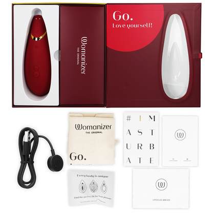 WOMANIZER - PREMIUM 2 STIMOLATORE CLITORALE BORDEAUX