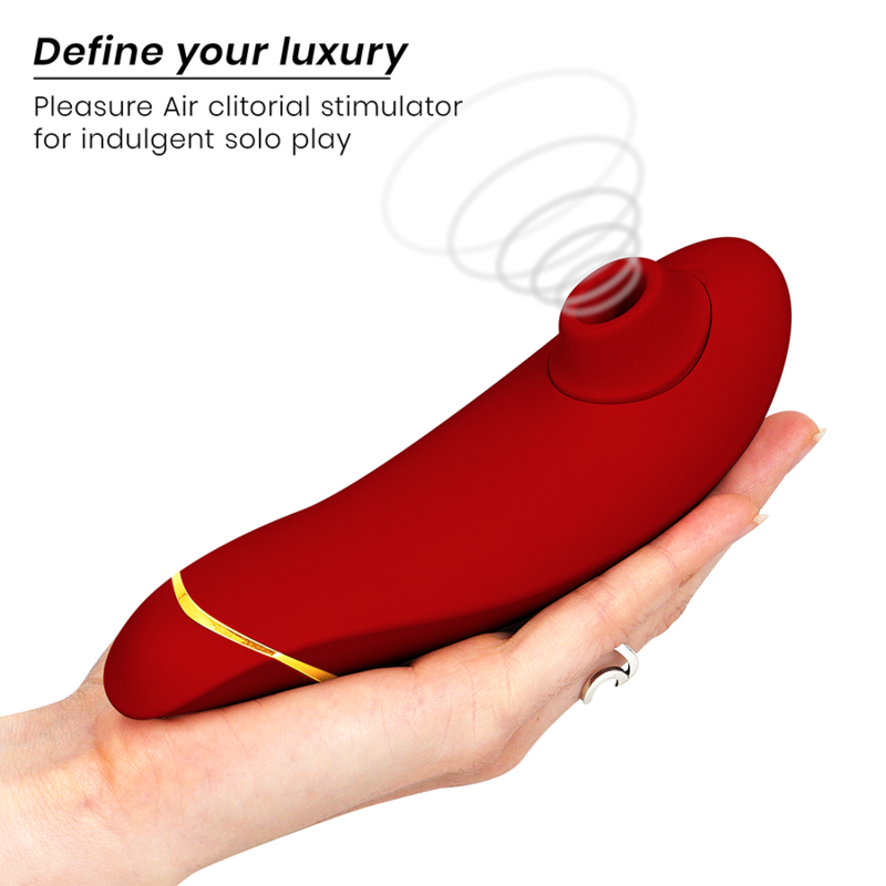 WOMANIZER - PREMIUM 2 STIMOLATORE CLITORALE BORDEAUX - WOMANIZER | Lingerie Harness Boutique