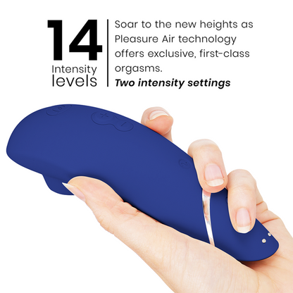 WOMANIZER - PREMIUM 2 CLITORAL STIMULATOR BLUEBERRY