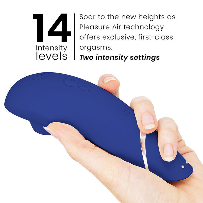 WOMANIZER - PREMIUM 2 STIMOLATORE DEL CLITORIDE MIRTILLO - WOMANIZER | Lingerie Harness Boutique