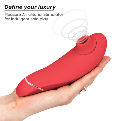 WOMANIZER - PREMIUM 2 STIMOLATORE CLITORALE LAMPONE - WOMANIZER | Lingerie Harness Boutique