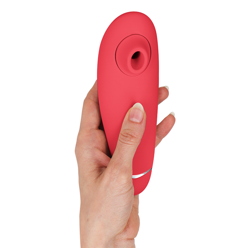WOMANIZER - PREMIUM 2 STIMOLATORE CLITORALE LAMPONE - WOMANIZER | Lingerie Harness Boutique