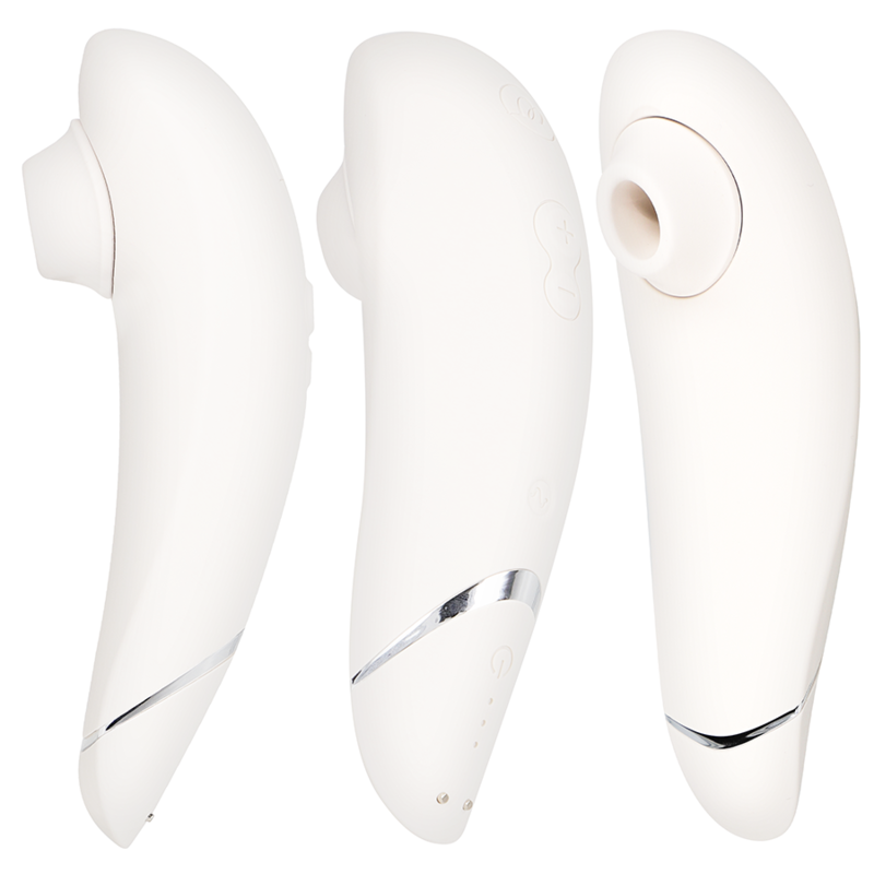 WOMANIZER - PREMIUM 2 STIMOLATORE CLITORALE GRIGIO CALDO - WOMANIZER | Lingerie Harness Boutique