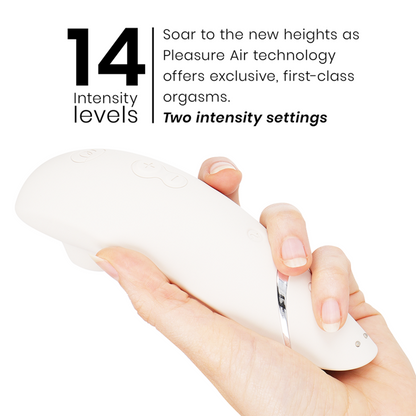 WOMANIZER - PREMIUM 2 STIMOLATORE CLITORALE GRIGIO CALDO - WOMANIZER | Lingerie Harness Boutique
