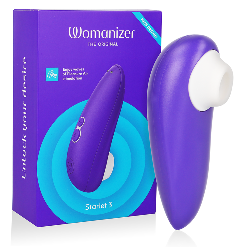 WOMANIZER - STARLET 3 STIMOLATORE CLITORALE INDIGO - WOMANIZER | Lingerie Harness Boutique