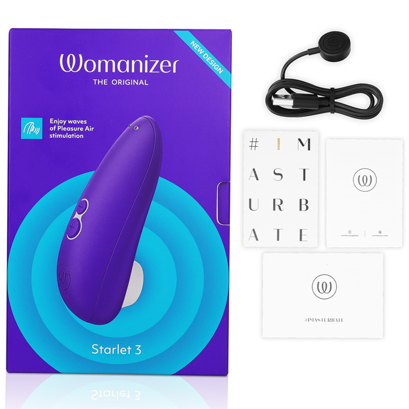 WOMANIZER - STARLET 3 STIMOLATORE CLITORALE INDIGO - WOMANIZER | Lingerie Harness Boutique