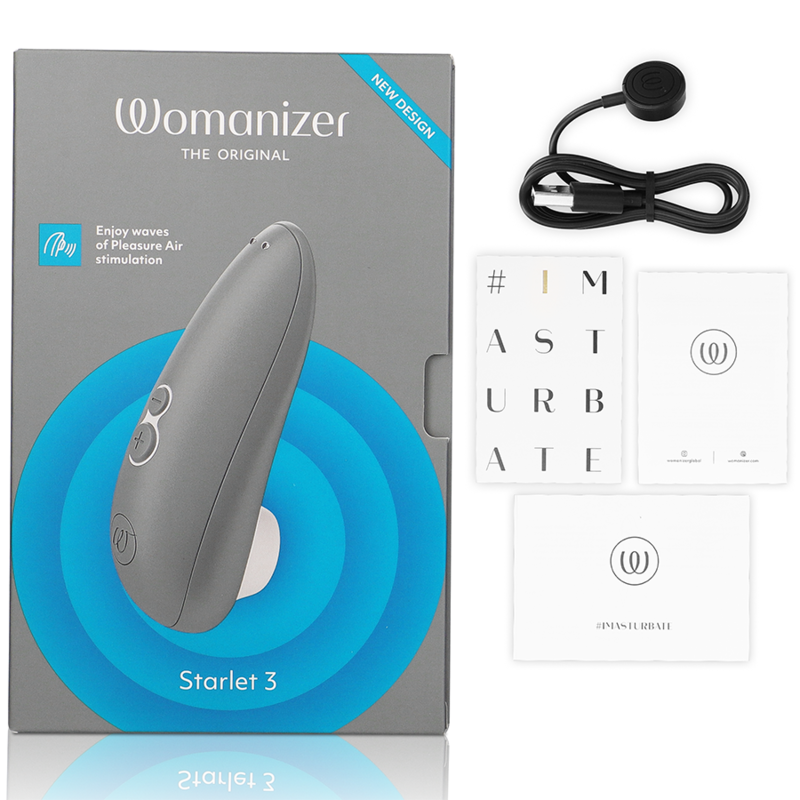 WOMANIZER - CLITORAL STIMULATOR STARLET 3 GREY