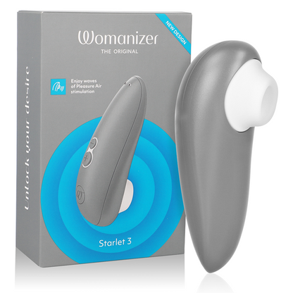 WOMANIZER - CLITORAL STIMULATOR STARLET 3 GREY