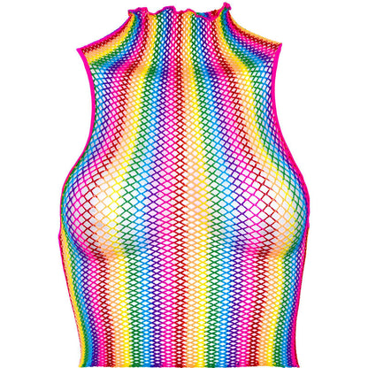 LEG AVENUE - TOP RETE MULTICOLORE - LEG AVENUE CHEMISES | Lingerie Harness Boutique